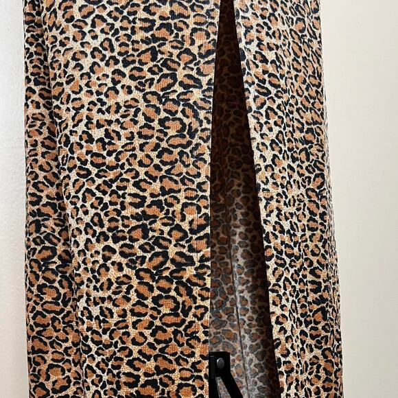 Vintage y2k miss california cheetah print maxi dress - Picture 4 of 8